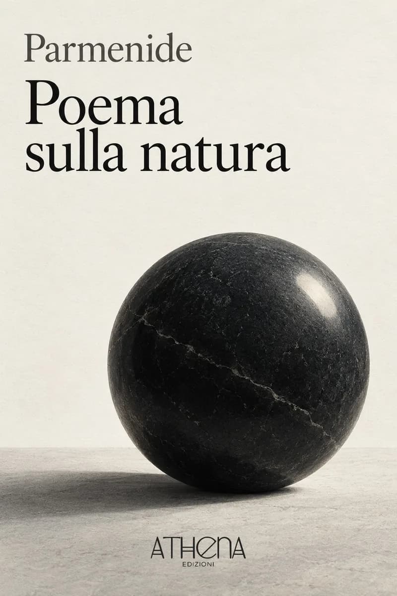 Poema sulla natura di Parmenide – copertina Edizioni Athena
