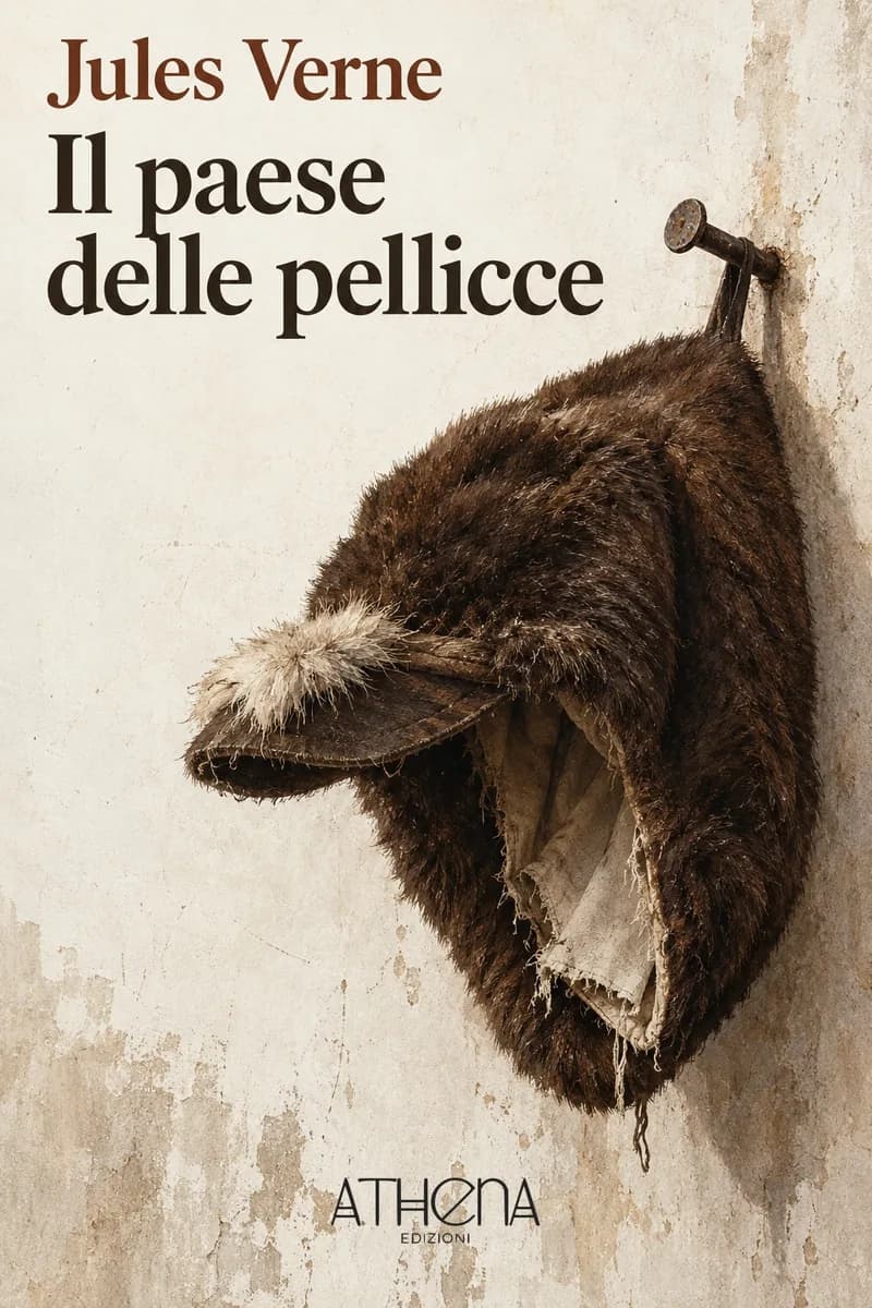 Il paese delle pellicce di Jules Verne – copertina Edizioni Athena