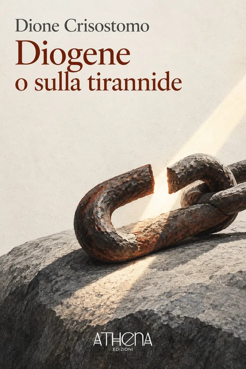 Diogene o sulla tirannide di Dione Crisostomo – copertina Edizioni Athena