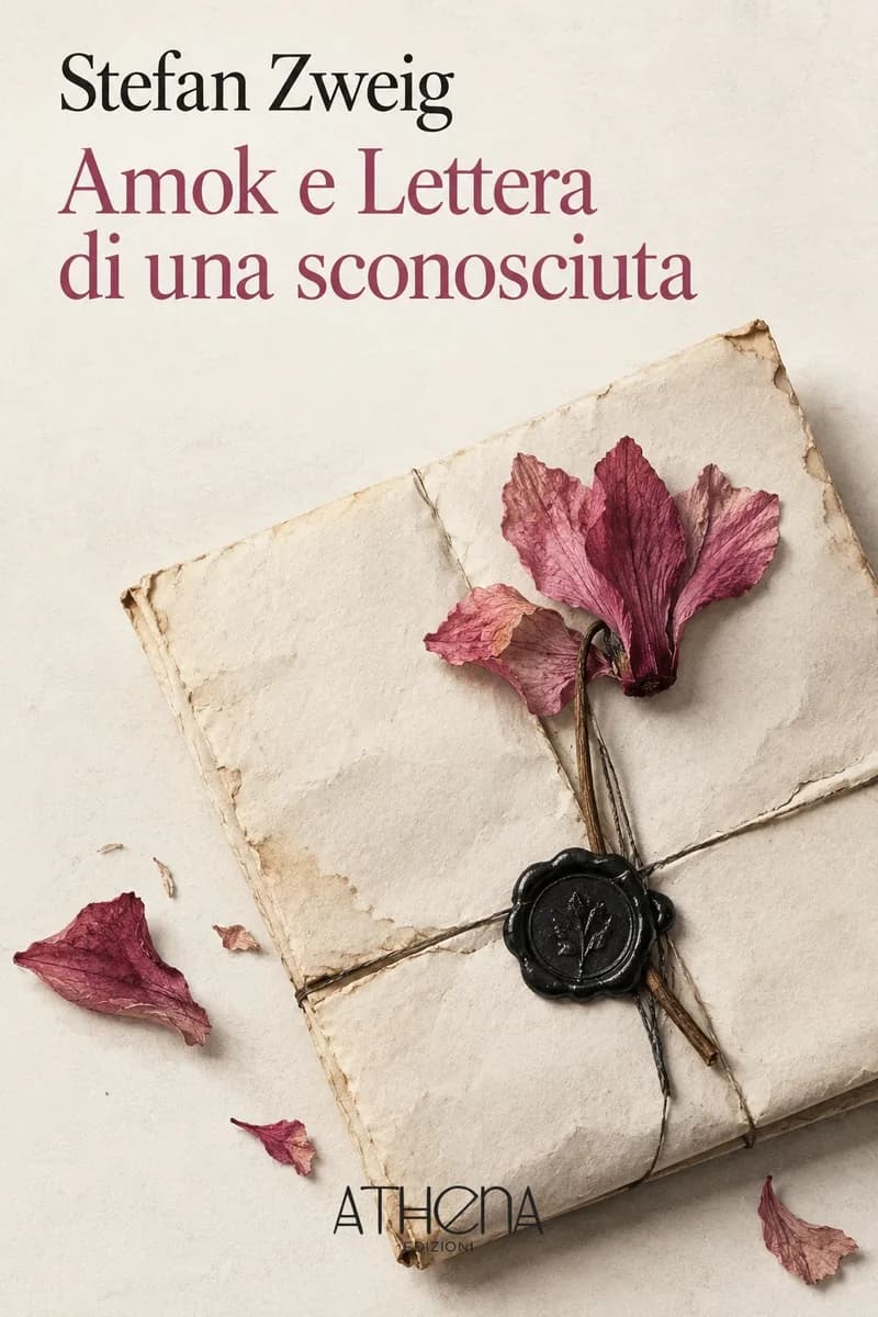 Amok e Lettera di una sconosciuta di Stefan Zweig – copertina Edizioni Athena