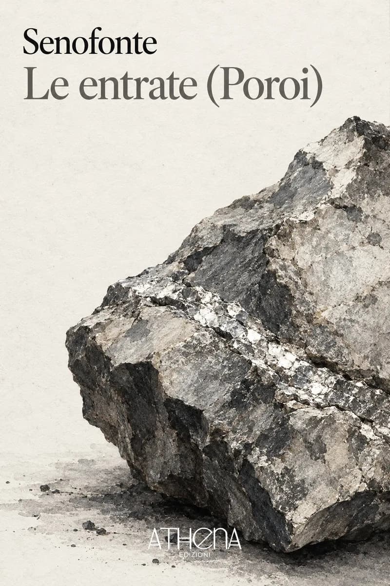 Le entrate (Poroi) di Senofonte – copertina Edizioni Athena