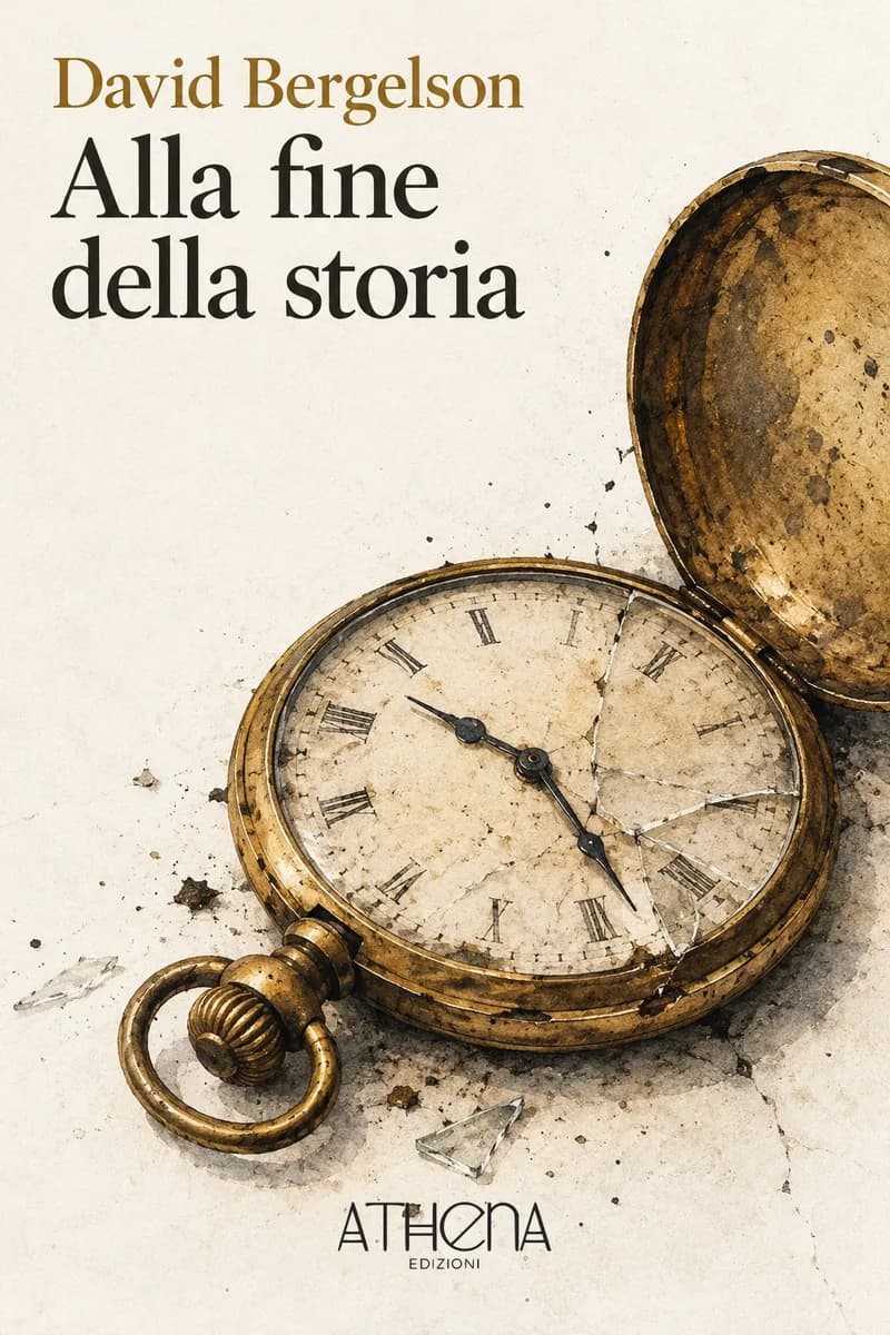 Alla fine della storia di David Bergelson – copertina Edizioni Athena