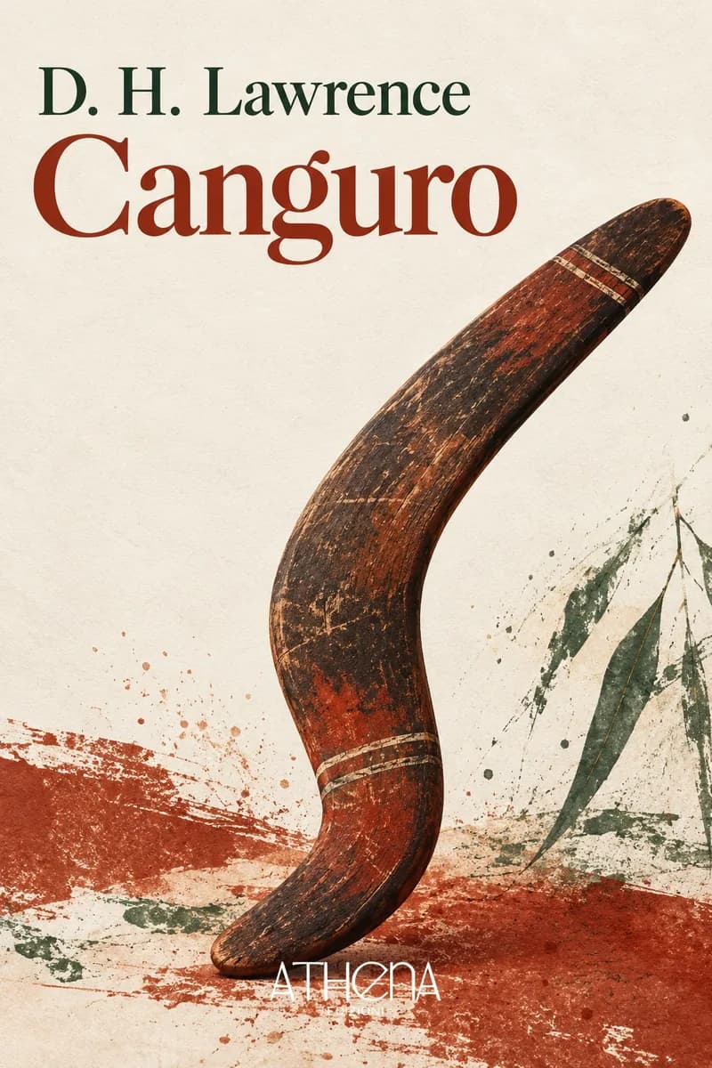 Canguro di D. H. Lawrence – copertina Edizioni Athena