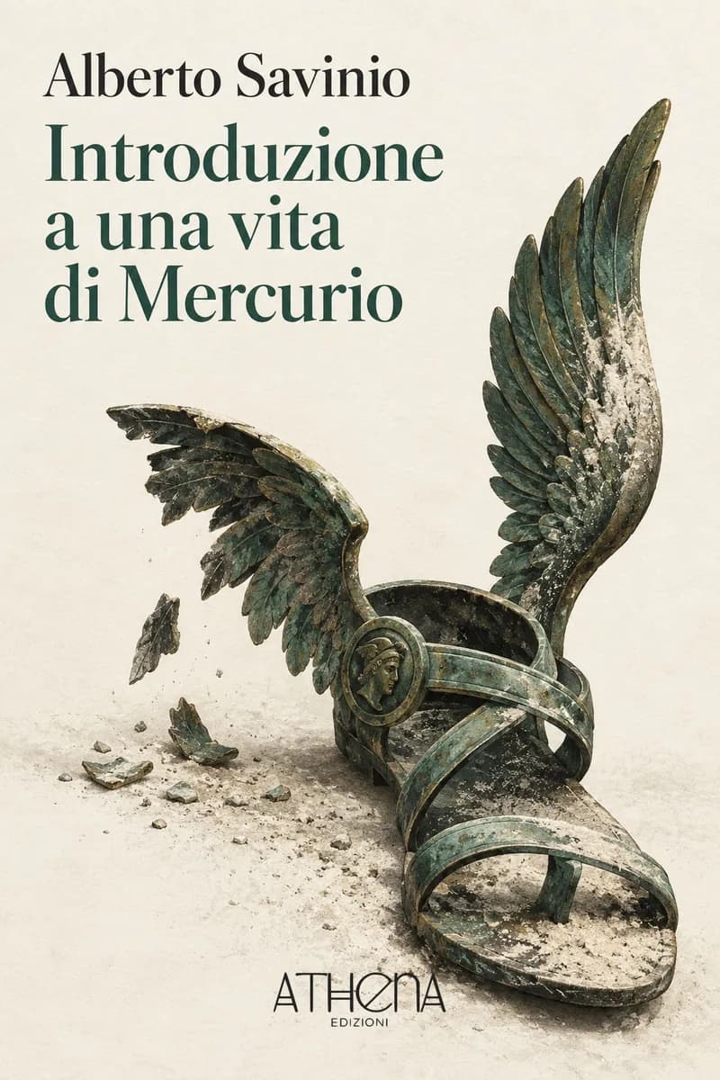 Introduzione a una vita di Mercurio di Alberto Savinio – copertina Edizioni Athena