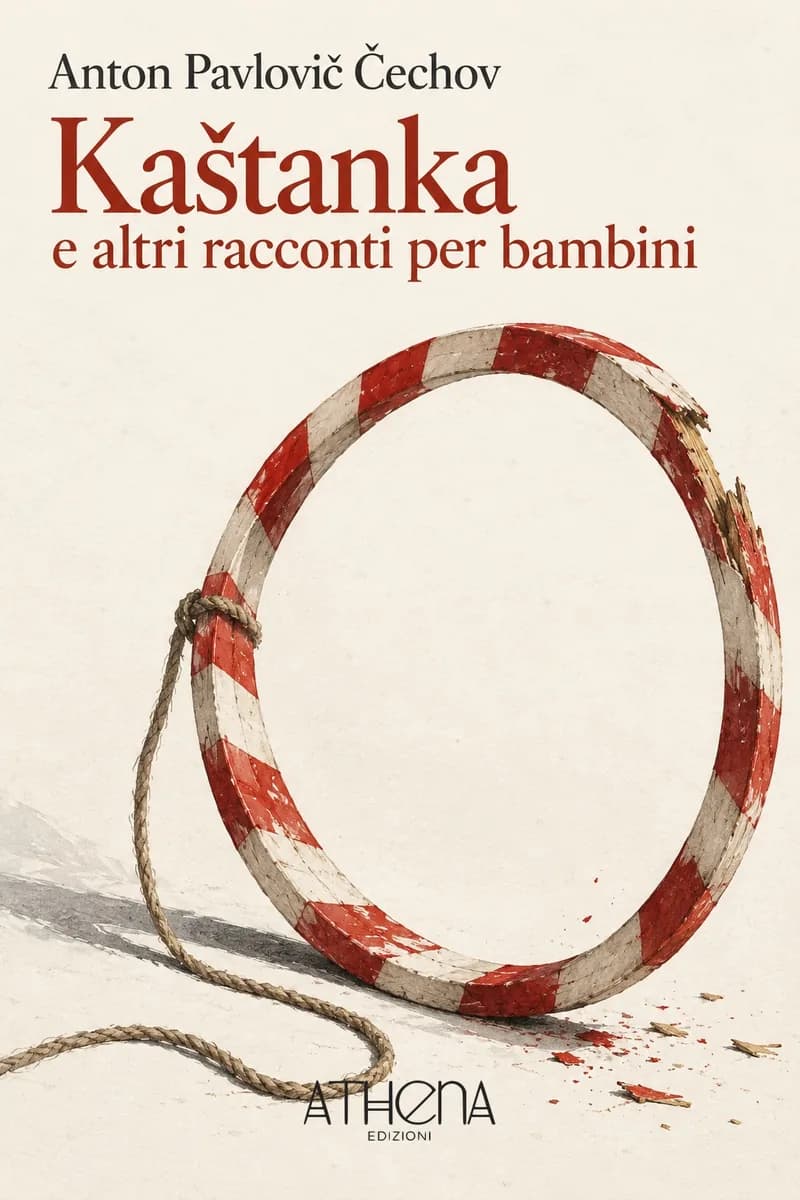 Kaštanka e altri racconti per bambini di Anton Pavlovič Čechov – copertina Edizioni Athena