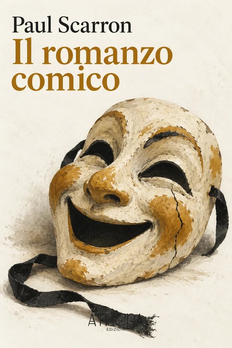 Il romanzo comico di Paul Scarron – copertina Edizioni Athena