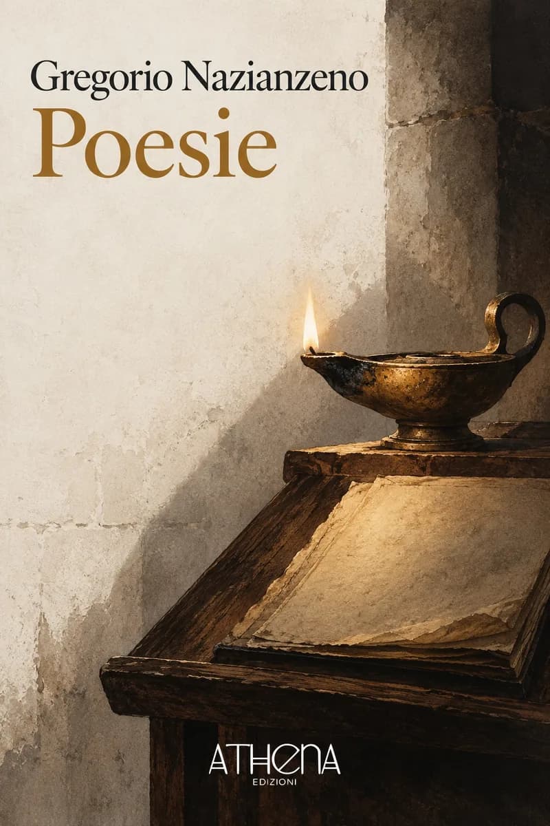 Poesie di Gregorio Nazianzeno – copertina Edizioni Athena
