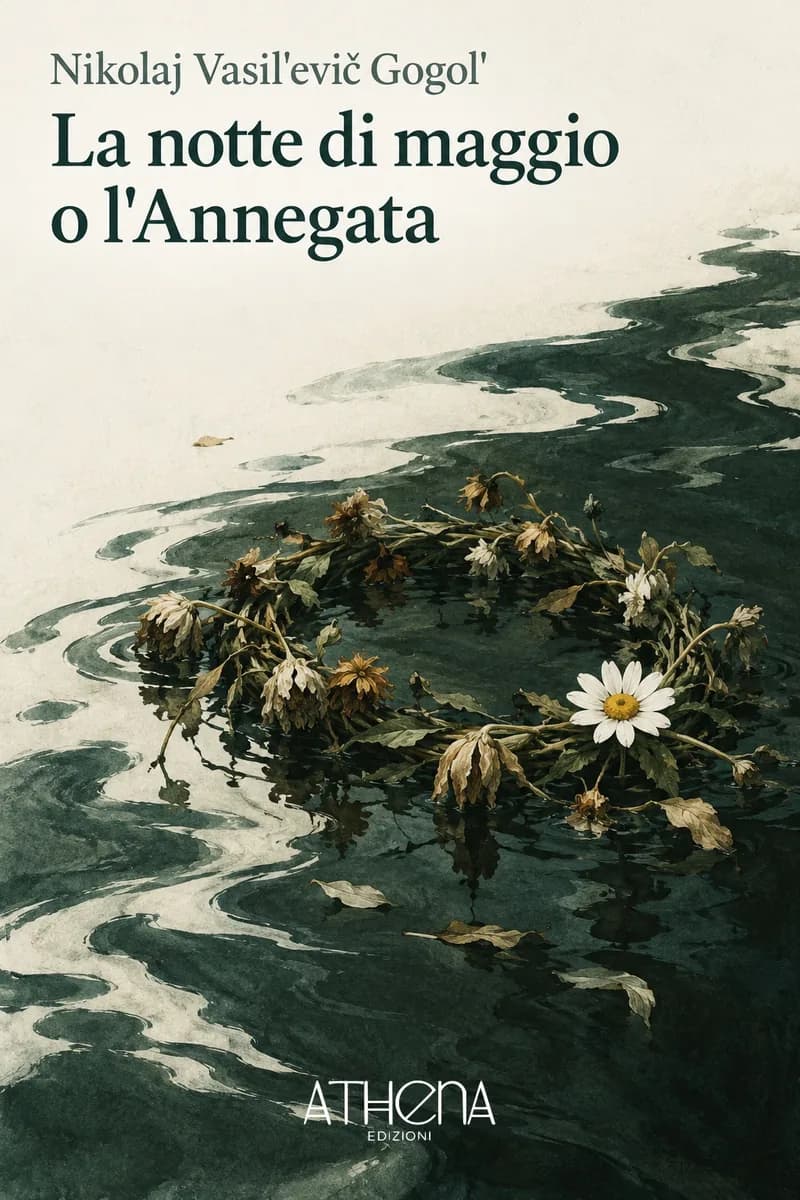 La notte di maggio o l'Annegata di Nikolaj Vasil'evič Gogol' – copertina Edizioni Athena
