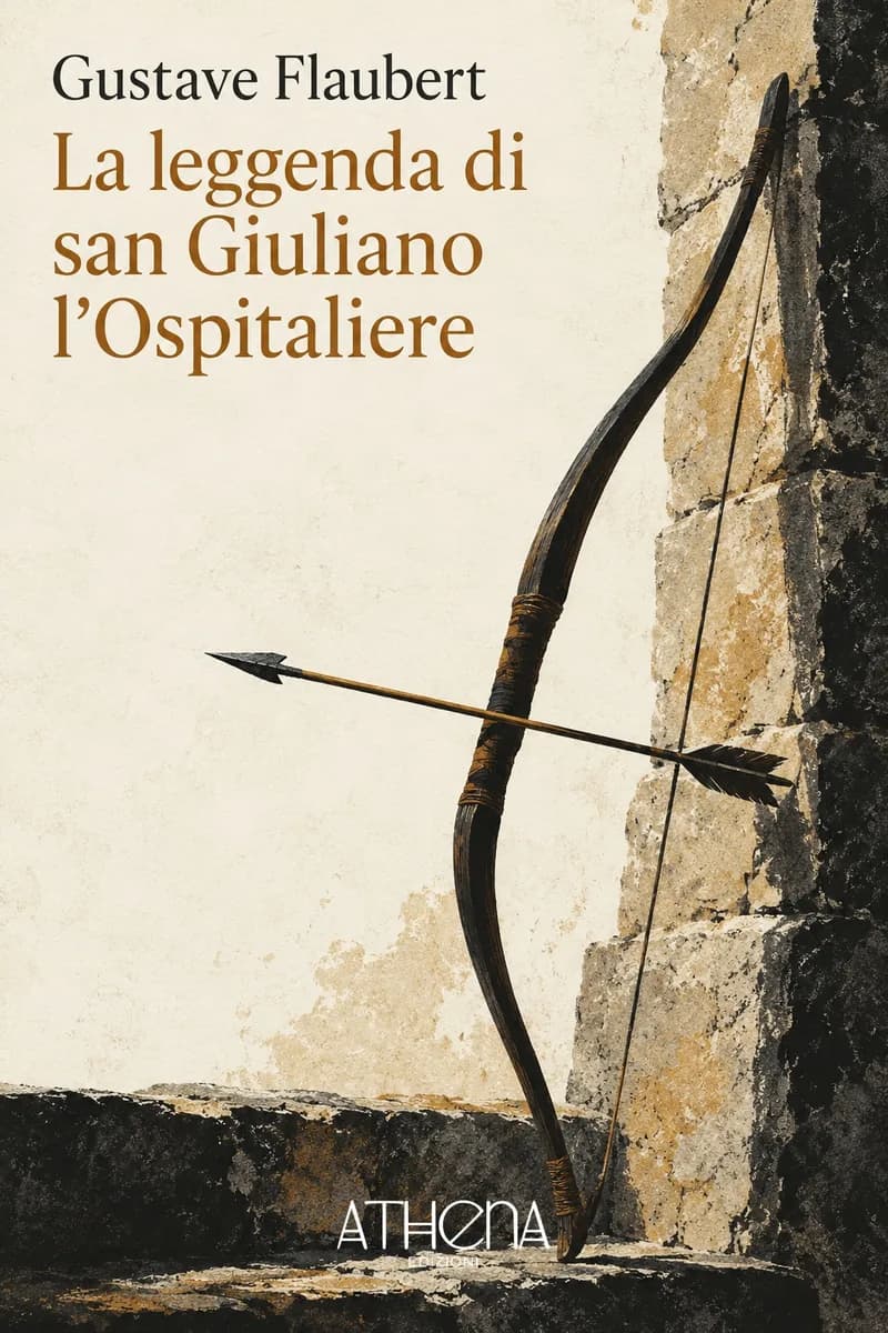 La leggenda di san Giuliano l'Ospitaliere di Gustave Flaubert – copertina Edizioni Athena