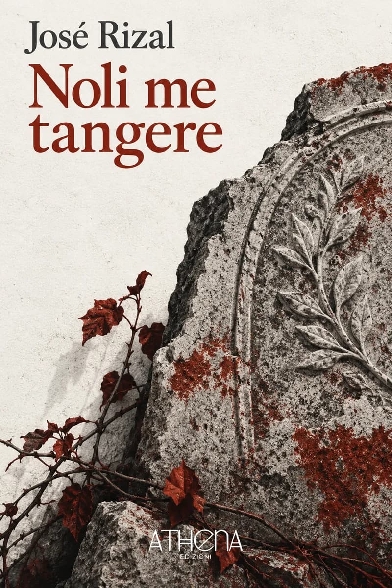 Noli me tangere di José Rizal – copertina Edizioni Athena