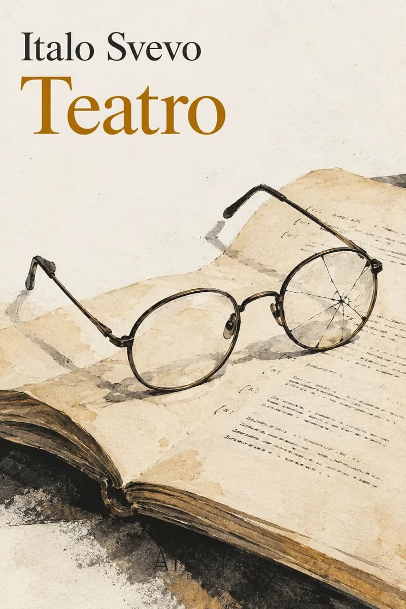 Teatro di Italo Svevo – copertina Edizioni Athena