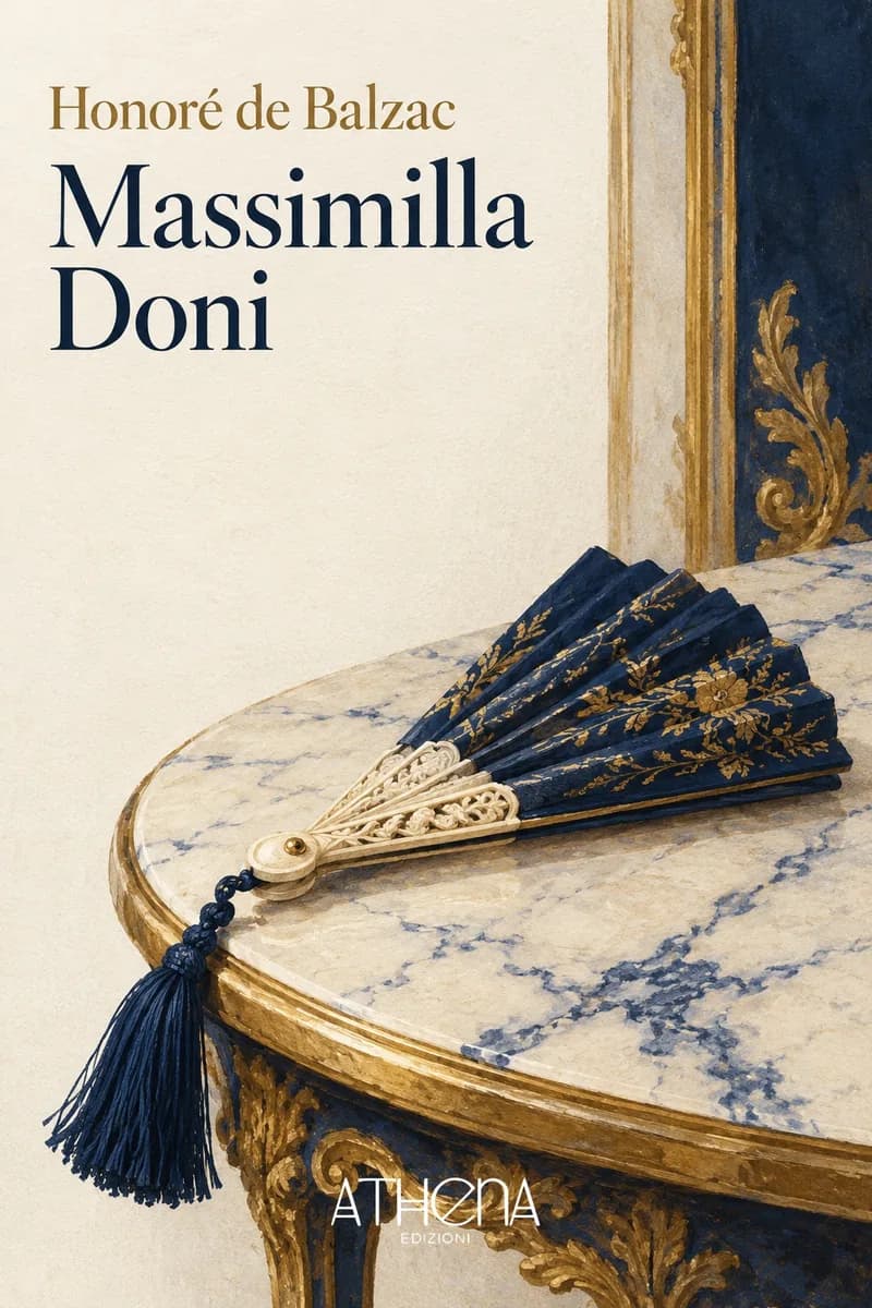 Massimilla Doni di Honoré de Balzac – copertina Edizioni Athena