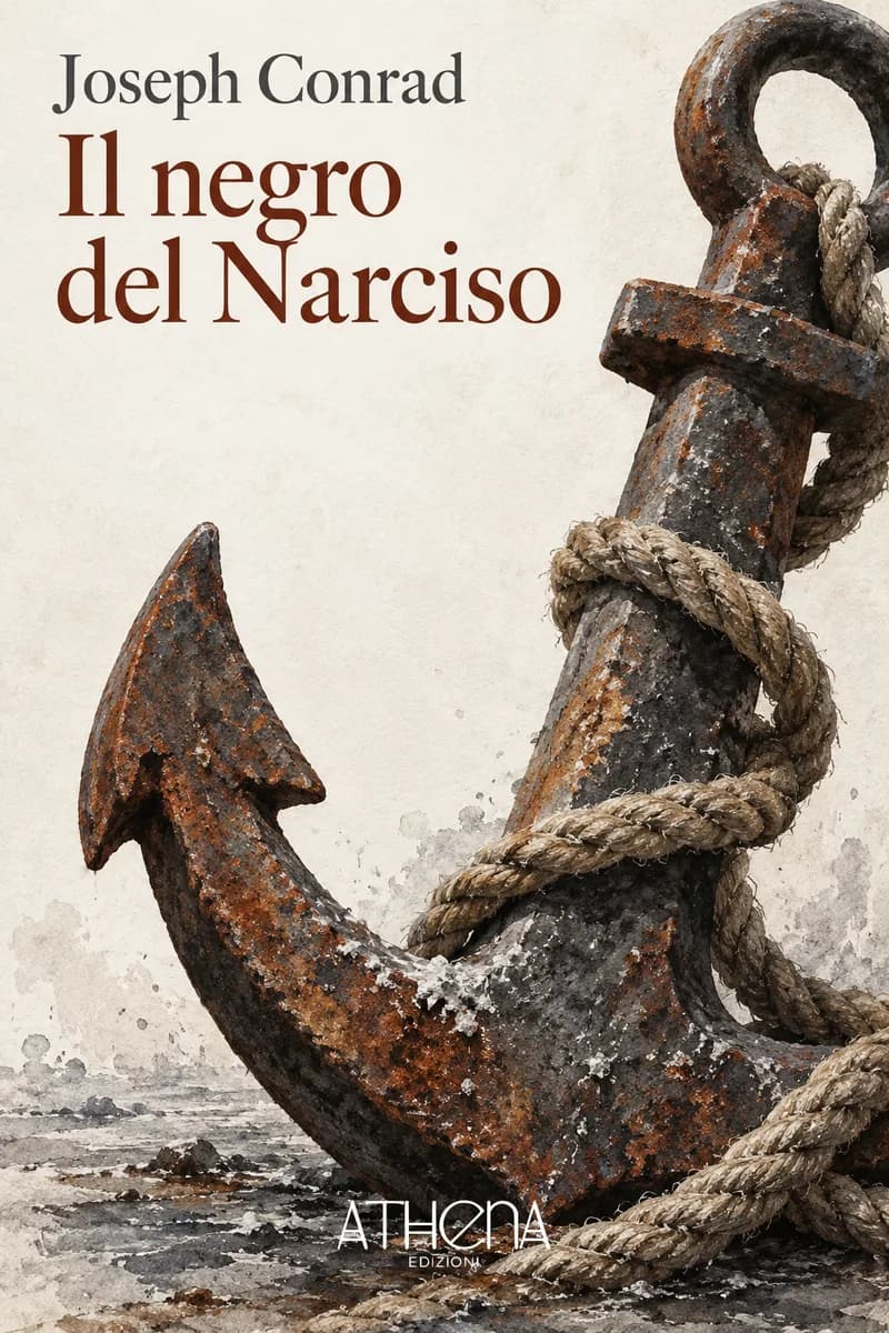 Il negro del Narciso di Joseph Conrad – copertina Edizioni Athena