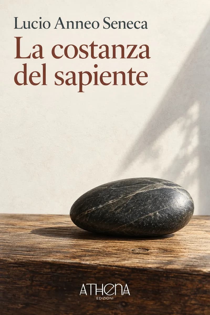 La costanza del sapiente di Lucio Anneo Seneca – copertina Edizioni Athena