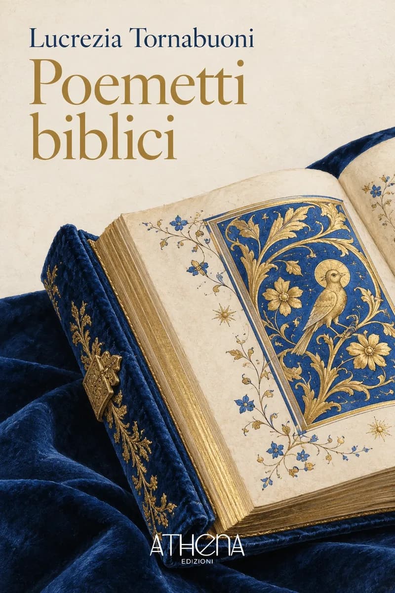 Poemetti biblici di Lucrezia Tornabuoni – copertina Edizioni Athena
