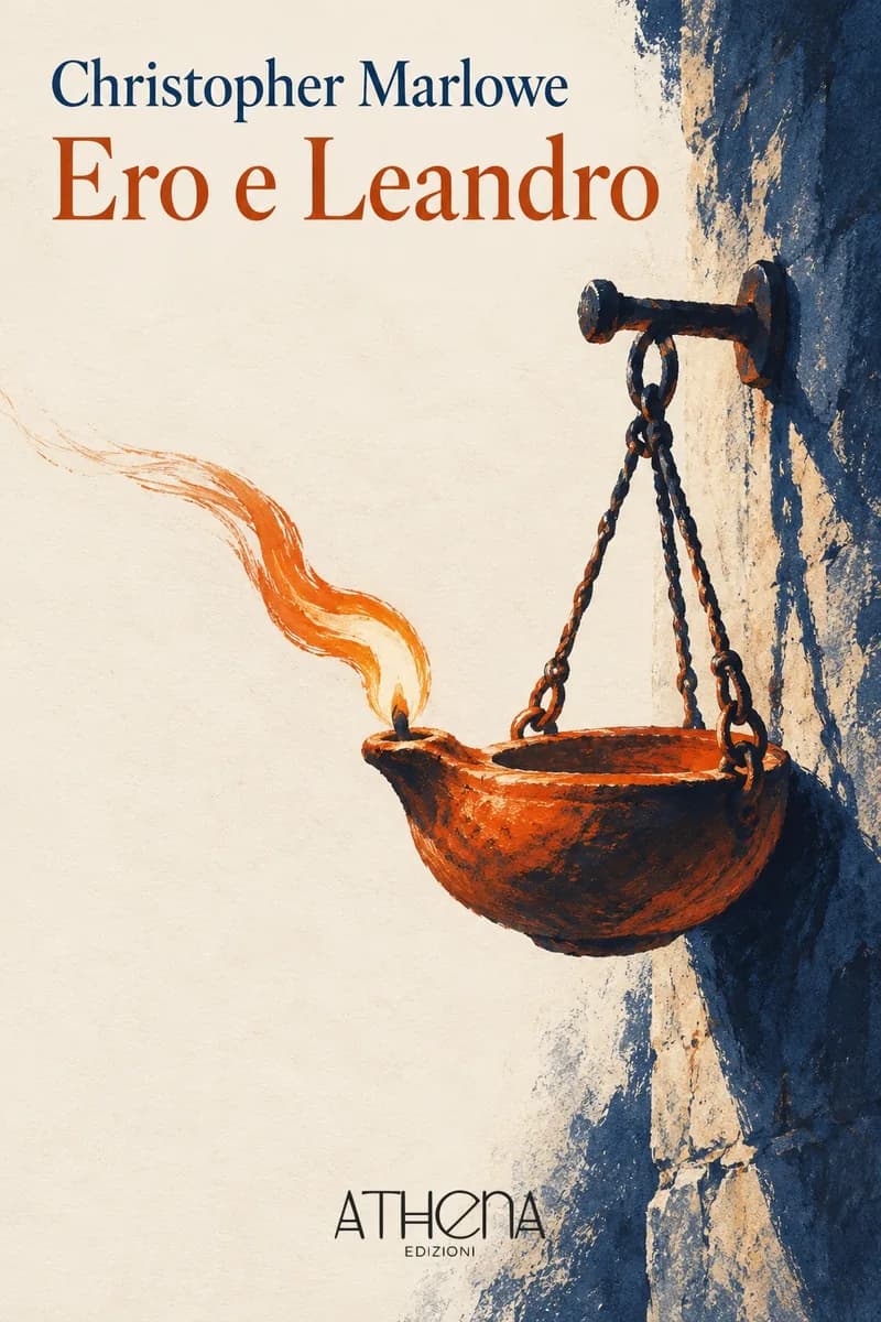 Ero e Leandro di Christopher Marlowe – copertina Edizioni Athena