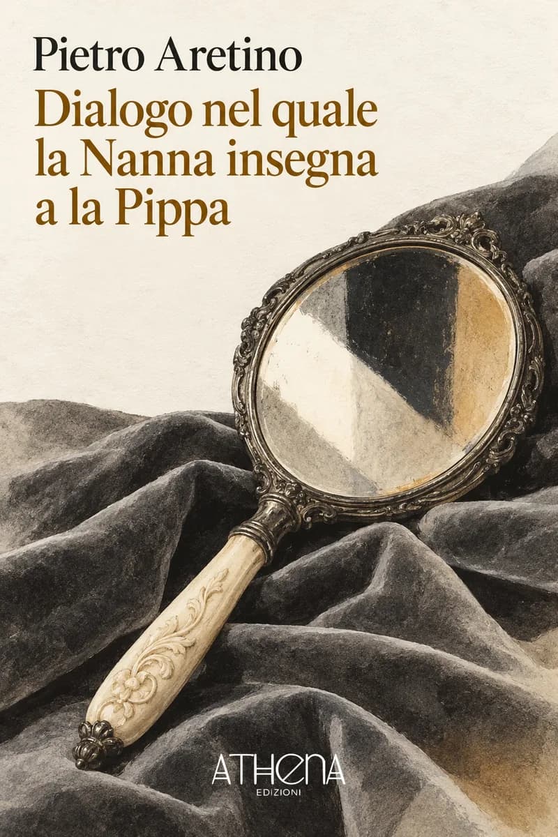 Dialogo nel quale la Nanna insegna a la Pippa di Pietro Aretino – copertina Edizioni Athena