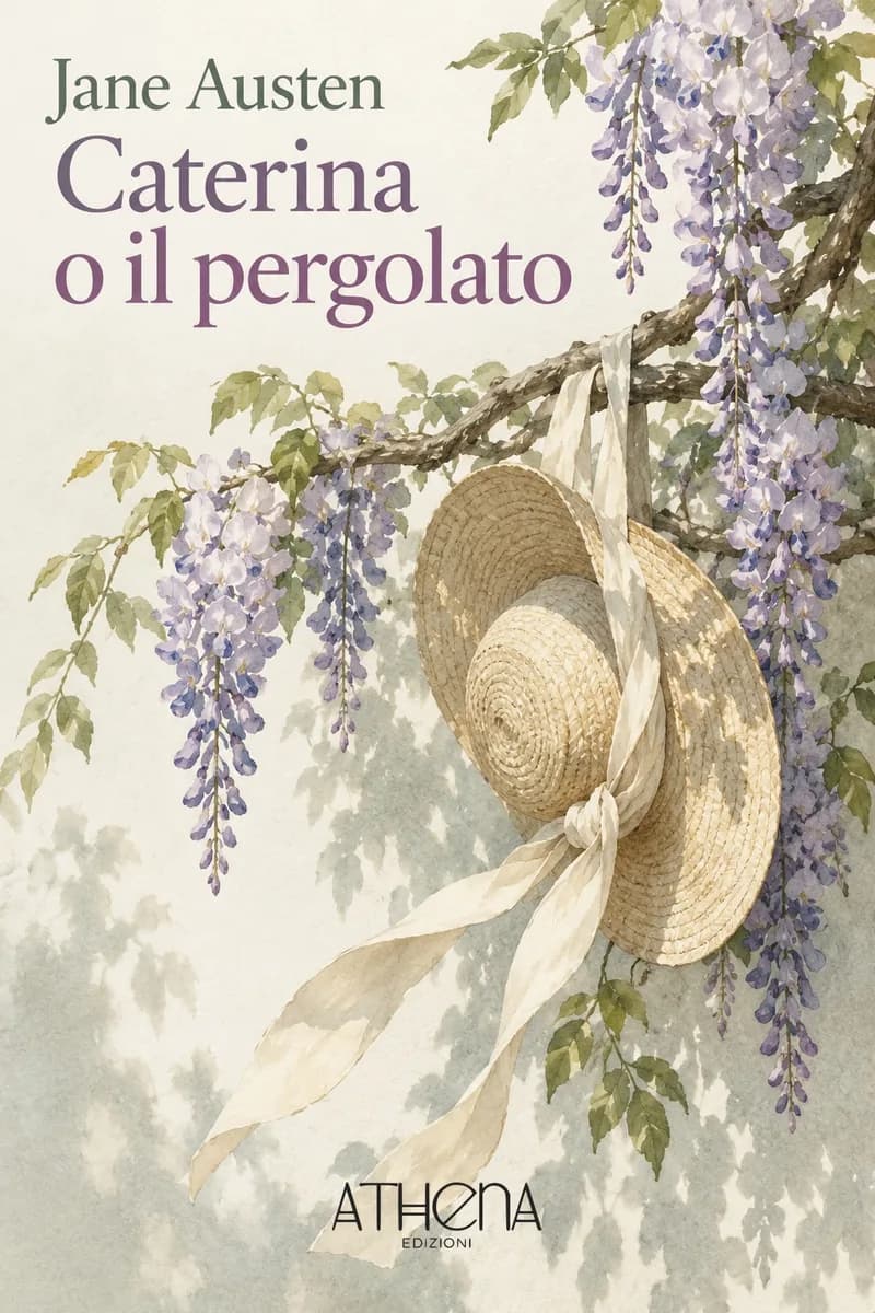 Caterina o il pergolato di Jane Austen – copertina Edizioni Athena