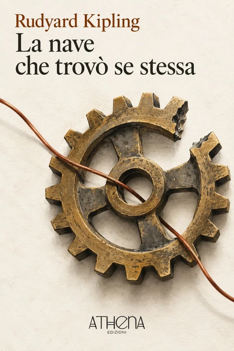 La nave che trovò se stessa di Rudyard Kipling – copertina Edizioni Athena