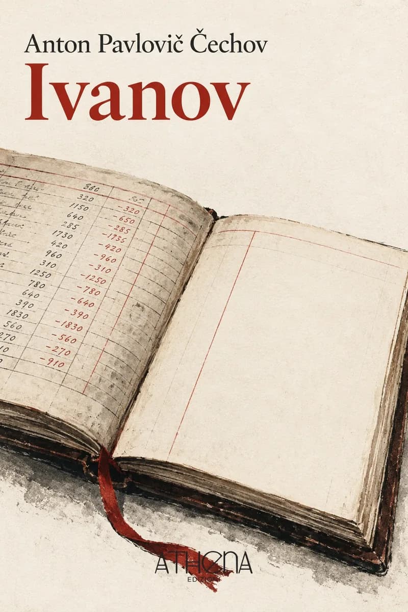 Ivanov di Anton Pavlovič Čechov – copertina Edizioni Athena