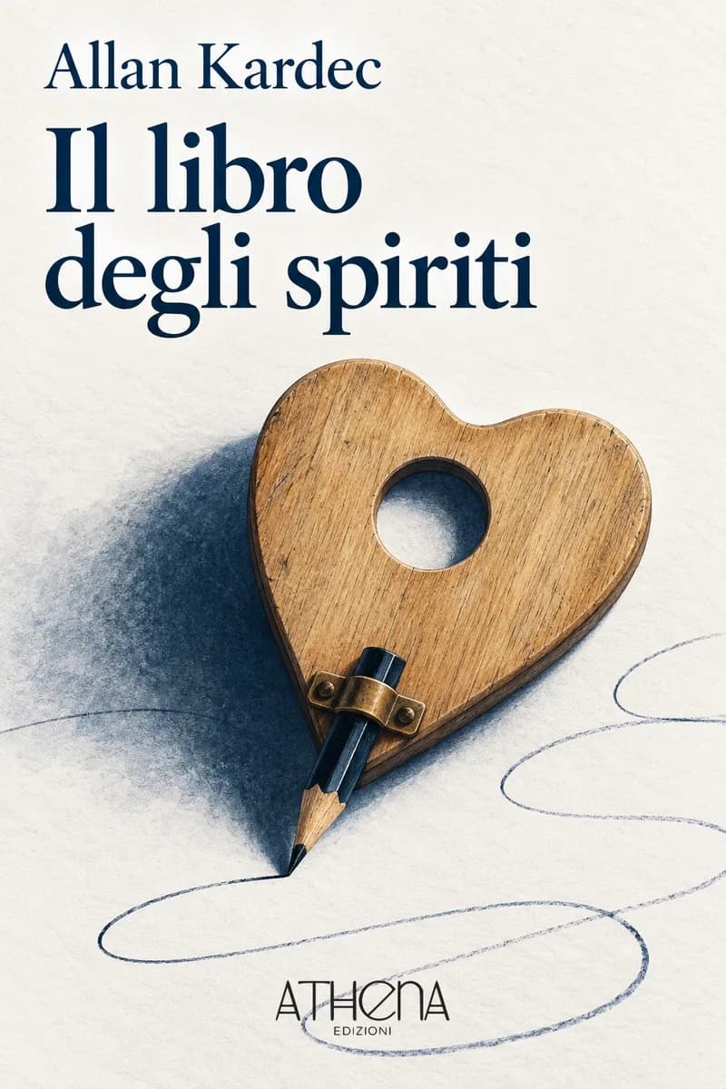 Il libro degli spiriti di Allan Kardec – copertina Edizioni Athena