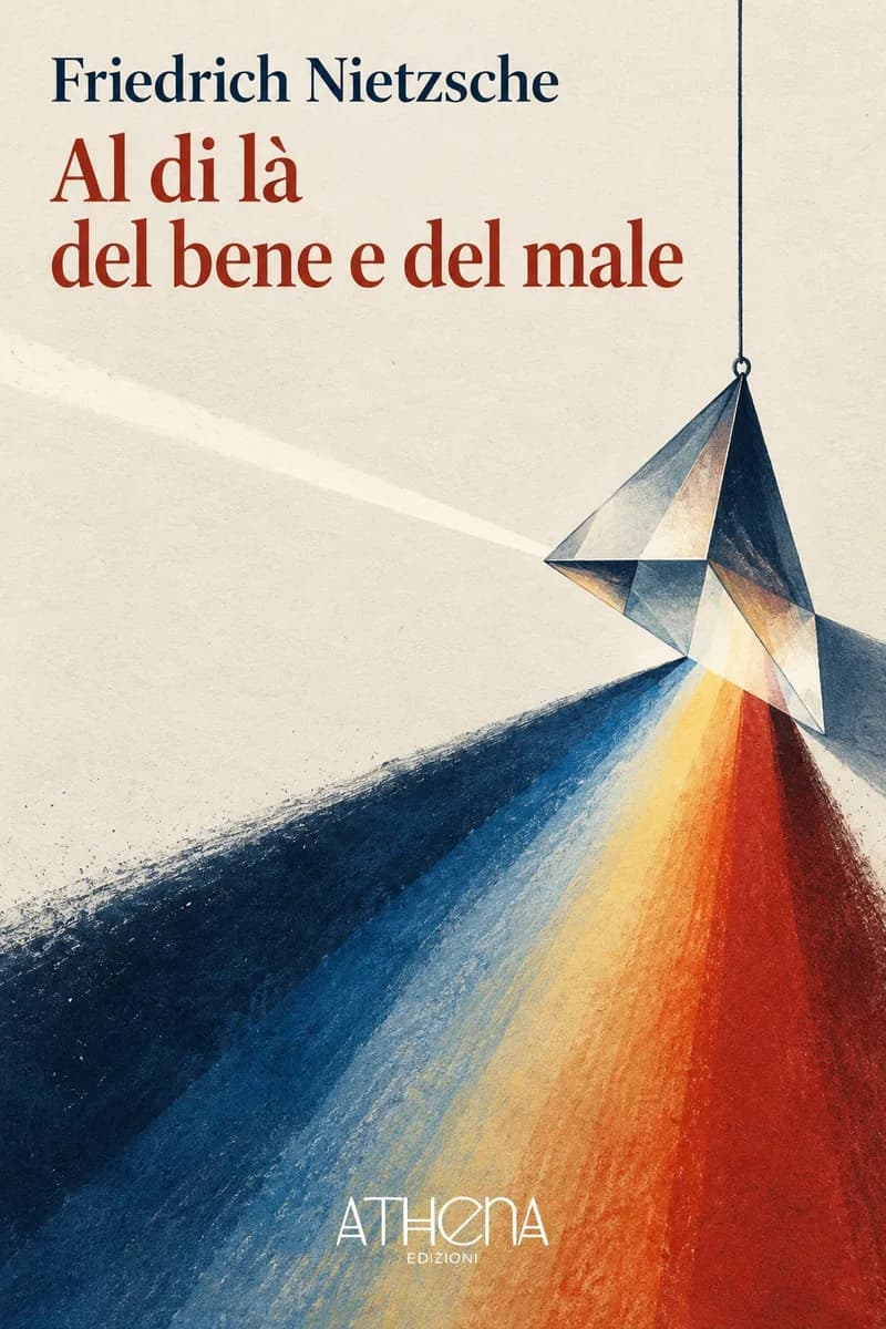 Al di là del bene e del male di Friedrich Nietzsche – copertina Edizioni Athena