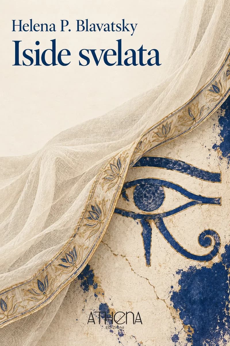 Iside svelata di Helena P. Blavatsky – copertina Edizioni Athena