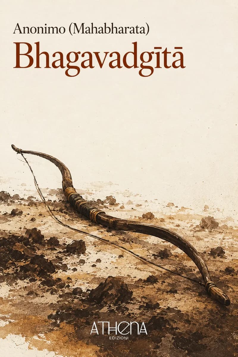 Bhagavadgītā di Anonimo (Mahabharata) – copertina Edizioni Athena
