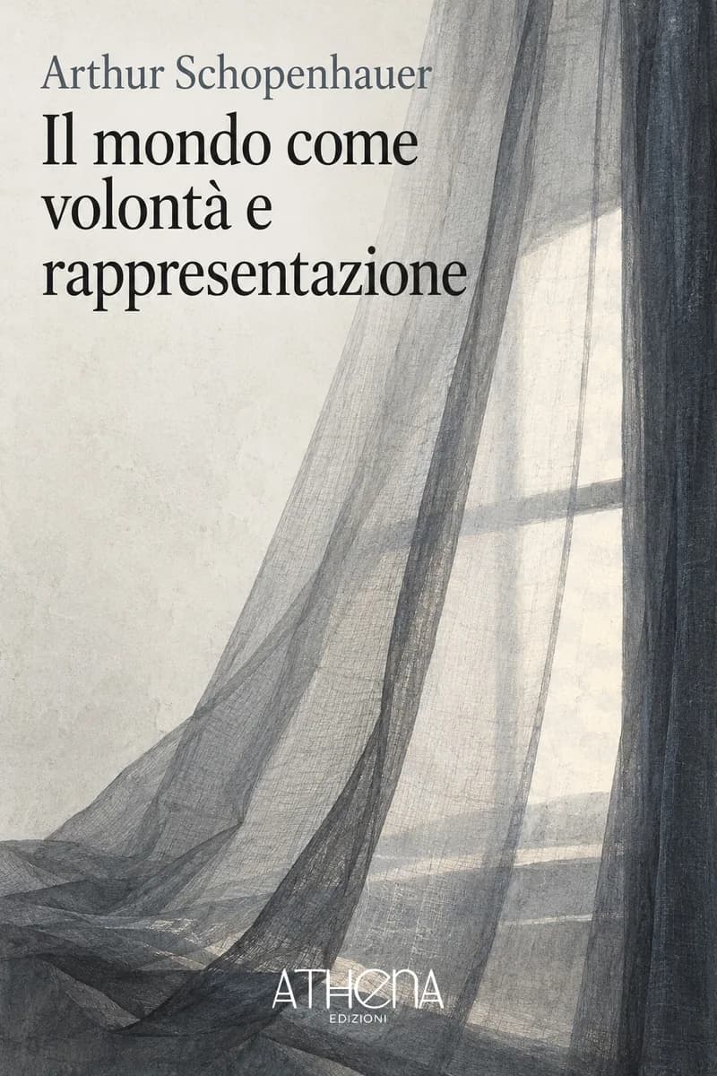 Il mondo come volontà e rappresentazione di Arthur Schopenhauer – copertina Edizioni Athena