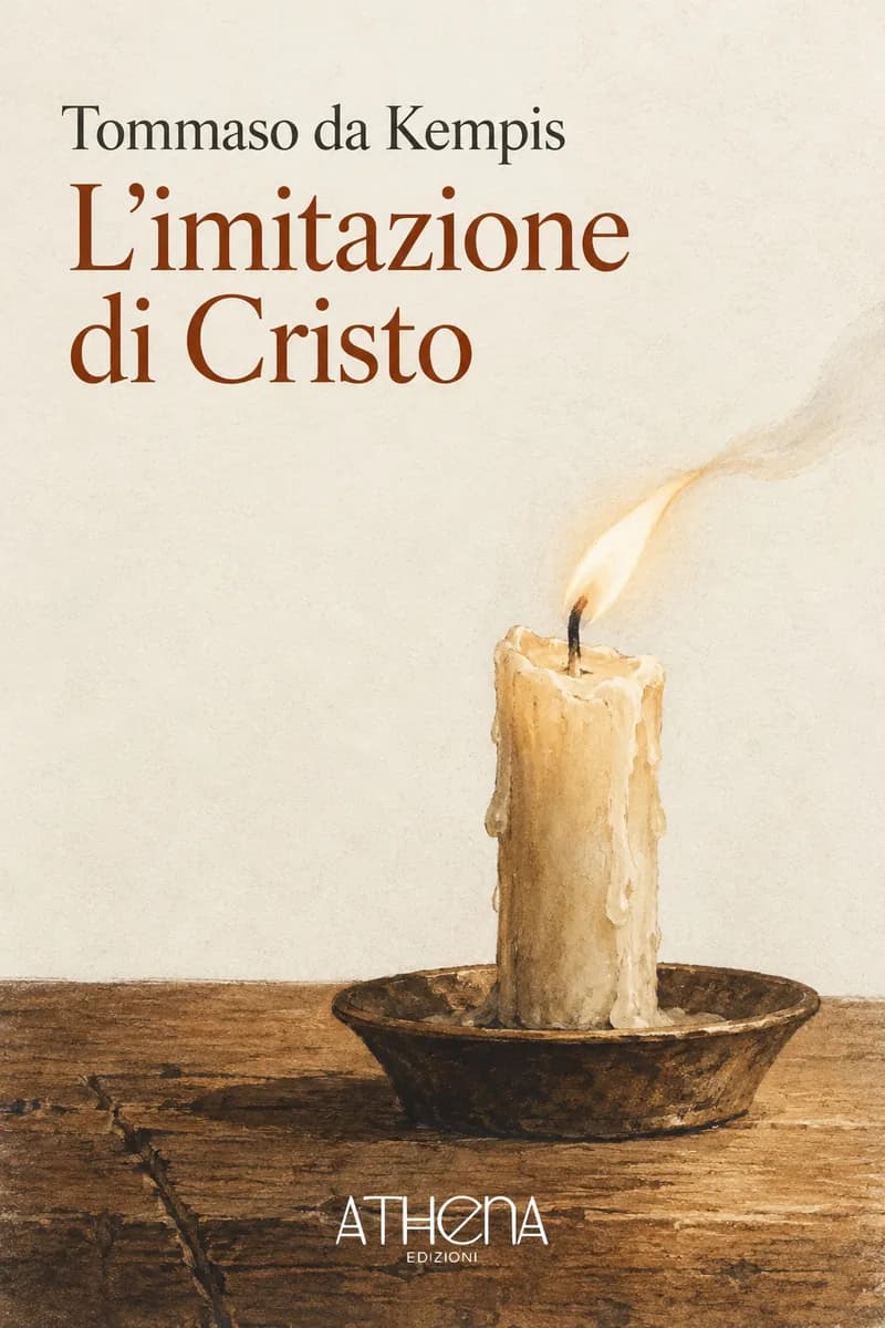L'imitazione di Cristo di Tommaso da Kempis – copertina Edizioni Athena