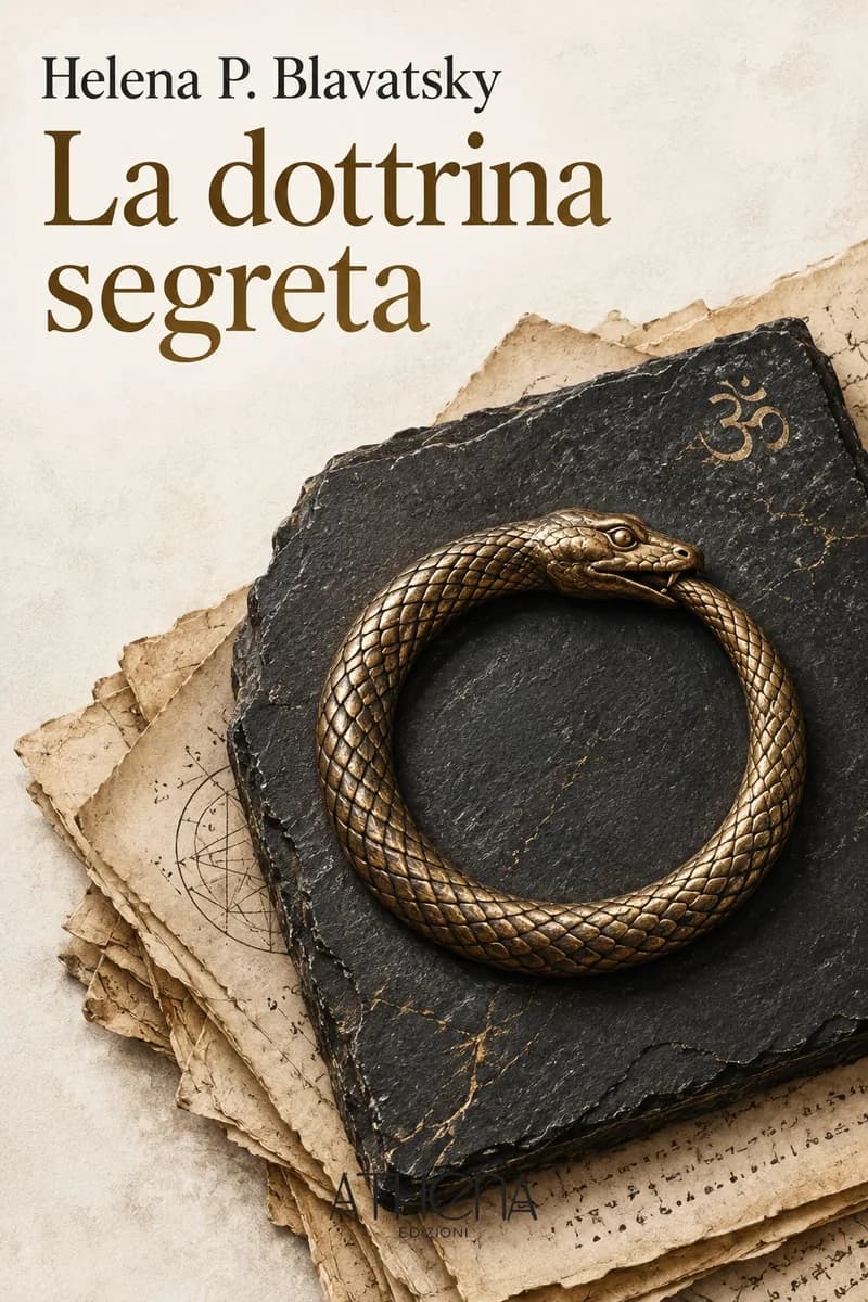 La dottrina segreta di Helena P. Blavatsky – copertina Edizioni Athena