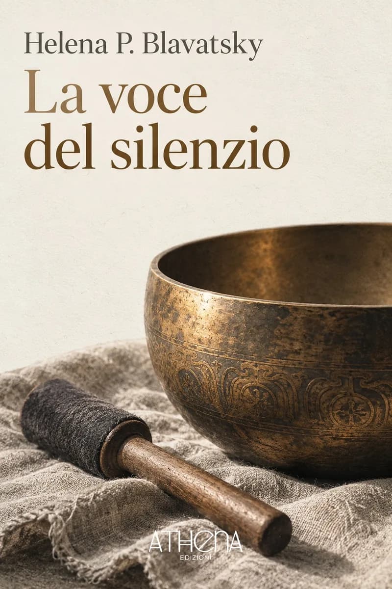 La voce del silenzio di Helena P. Blavatsky – copertina Edizioni Athena