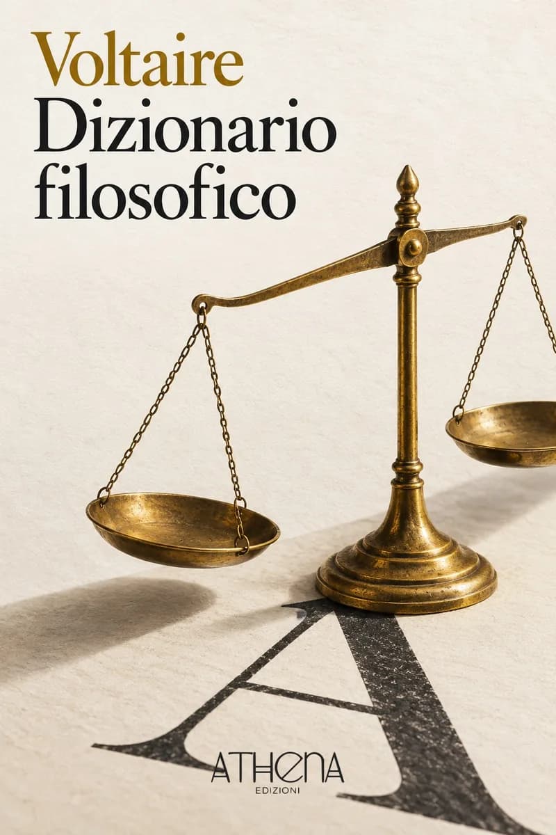 Dizionario filosofico di Voltaire – copertina Edizioni Athena