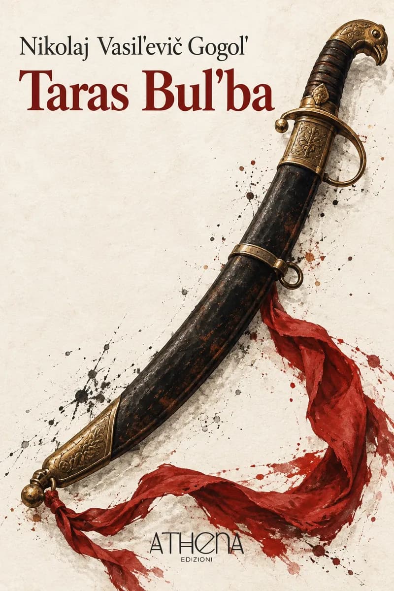 Taras Bul'ba di Nikolaj Vasil'evič Gogol' – copertina Edizioni Athena
