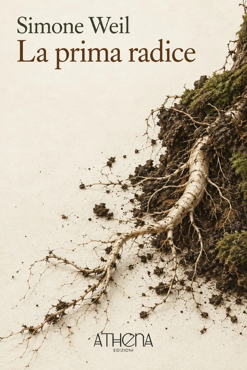 La prima radice di Simone Weil – copertina Edizioni Athena