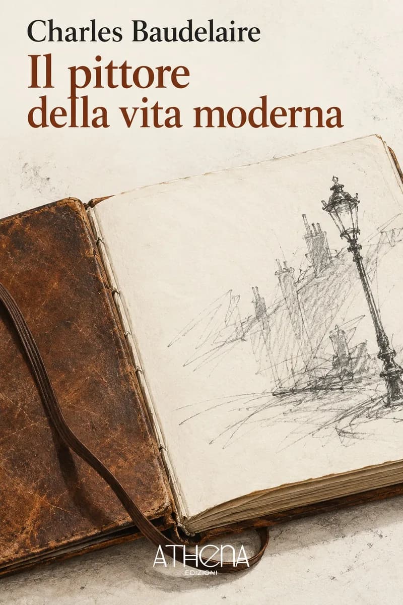 Il pittore della vita moderna di Charles Baudelaire – copertina Edizioni Athena