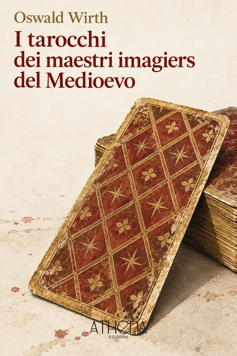 I tarocchi dei maestri imagiers del Medioevo di Oswald Wirth – copertina Edizioni Athena