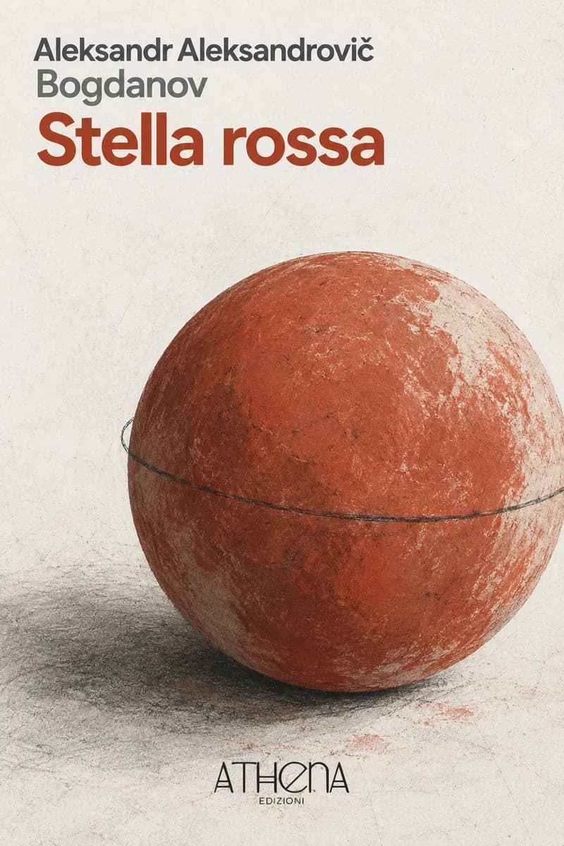 Stella rossa di Aleksandr Aleksandrovič Bogdanov – copertina Edizioni Athena