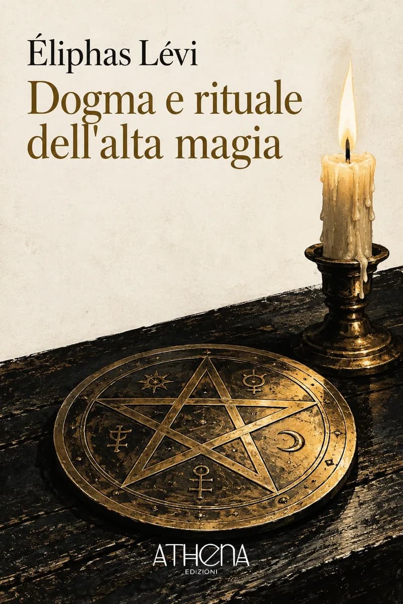 Dogma e rituale dell'alta magia di Éliphas Lévi – copertina Edizioni Athena