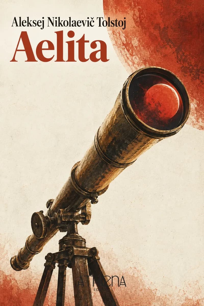 Aelita di Aleksej Nikolaevič Tolstoj – copertina Edizioni Athena