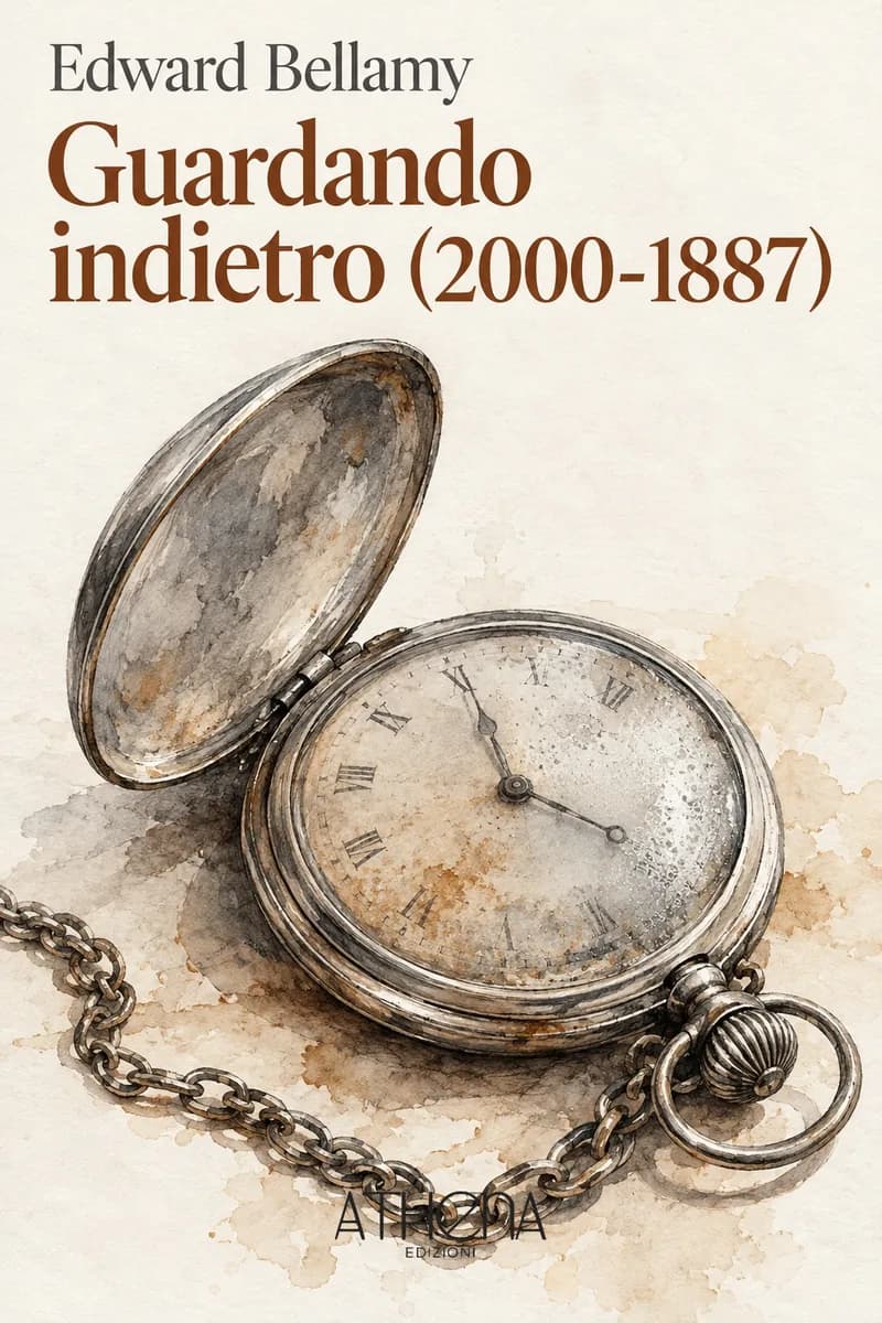 Guardando indietro (2000-1887) di Edward Bellamy – copertina Edizioni Athena