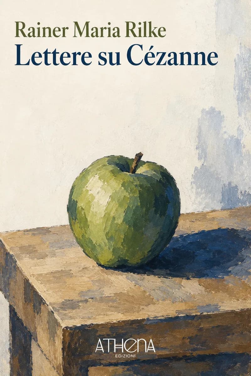 Lettere su Cézanne di Rainer Maria Rilke – copertina Edizioni Athena