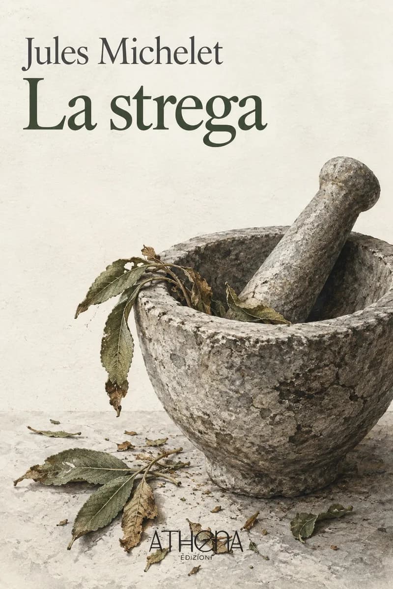 La strega di Jules Michelet – copertina Edizioni Athena