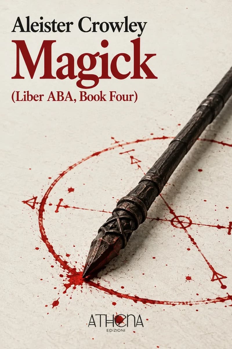 Magick (Liber ABA, Book Four) di Aleister Crowley – copertina Edizioni Athena