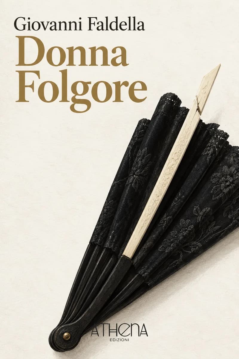 Donna Folgore di Giovanni Faldella – copertina Edizioni Athena