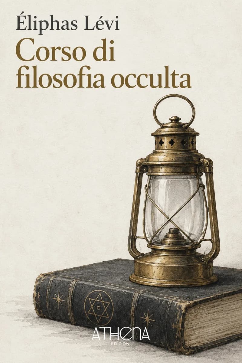 Corso di filosofia occulta di Éliphas Lévi – copertina Edizioni Athena