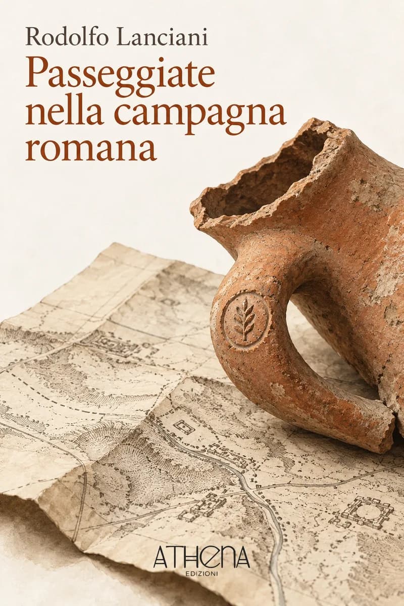 Passeggiate nella campagna romana di Rodolfo Lanciani – copertina Edizioni Athena