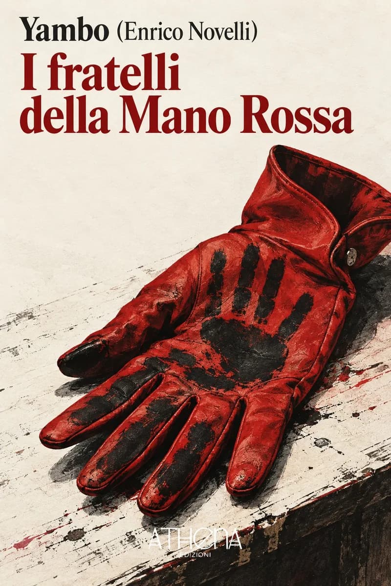 I fratelli della Mano Rossa di Yambo (Enrico Novelli) – copertina Edizioni Athena