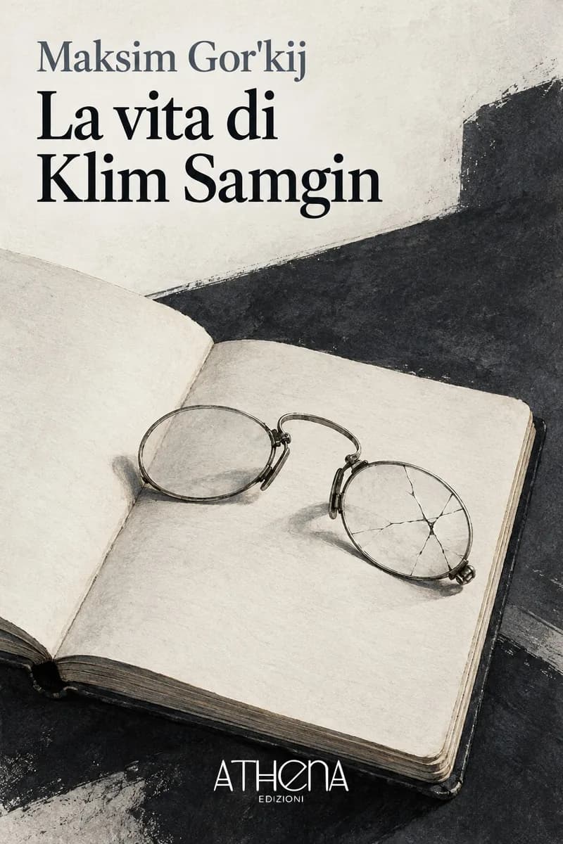 La vita di Klim Samgin di Maksim Gor'kij – copertina Edizioni Athena