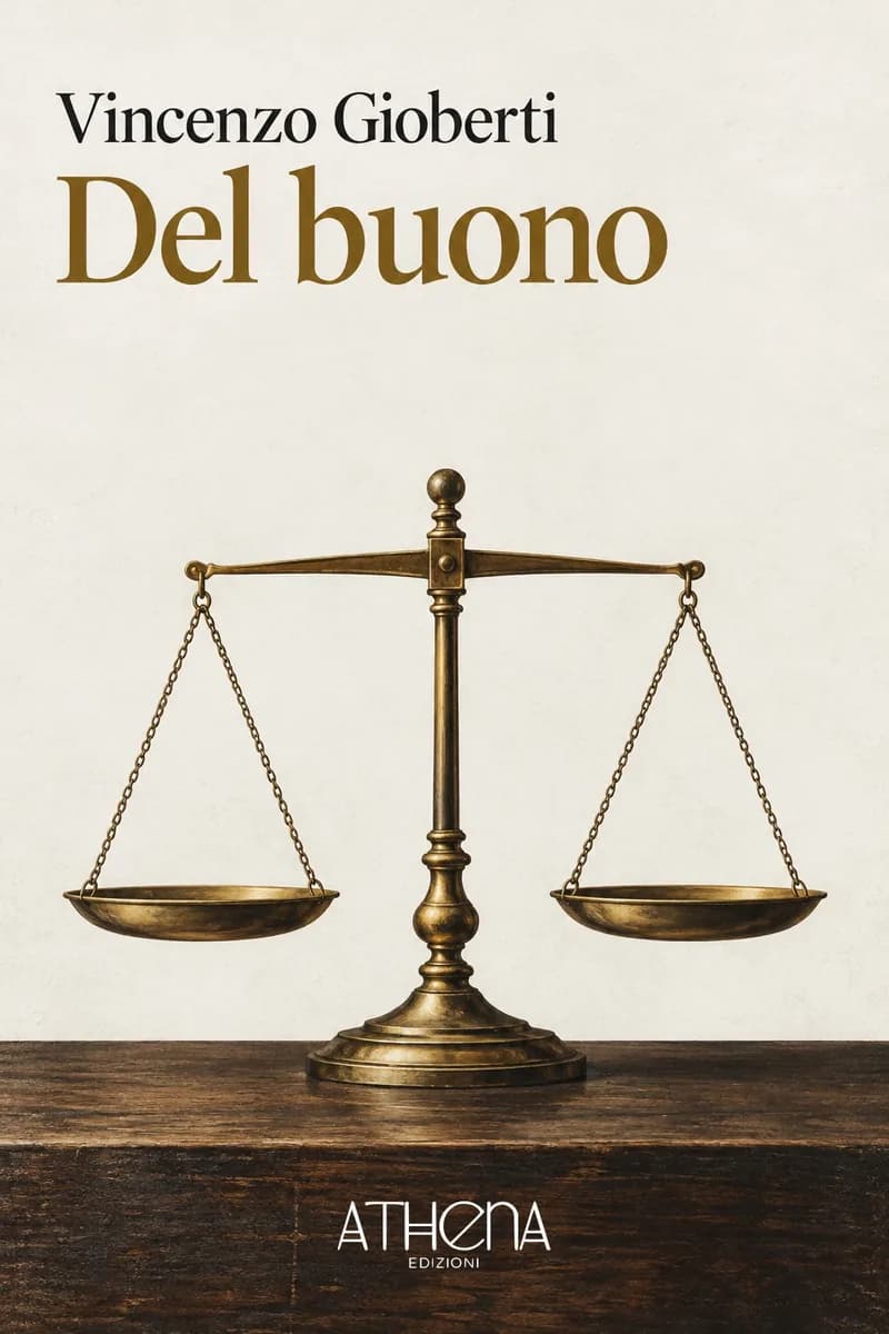 Del buono di Vincenzo Gioberti – copertina Edizioni Athena